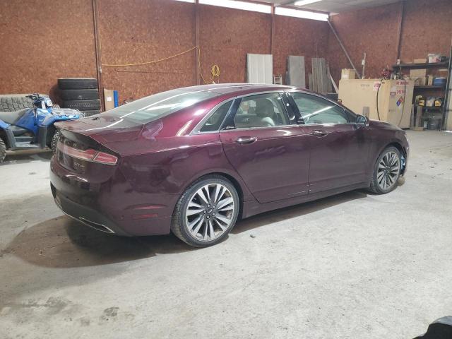 3LN6L5FC3JR605028 - 2018 LINCOLN MKZ RESERVE ბურგუნდია ფოტო 3