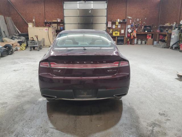 3LN6L5FC3JR605028 - 2018 LINCOLN MKZ RESERVE ბურგუნდია ფოტო 6