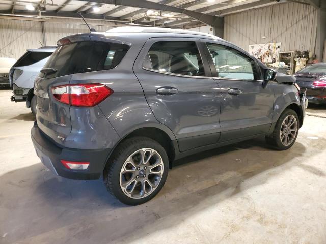 MAJ6P1WL7JC189863 - 2018 FORD ECOSPORT TITANIUM GRAY photo 3