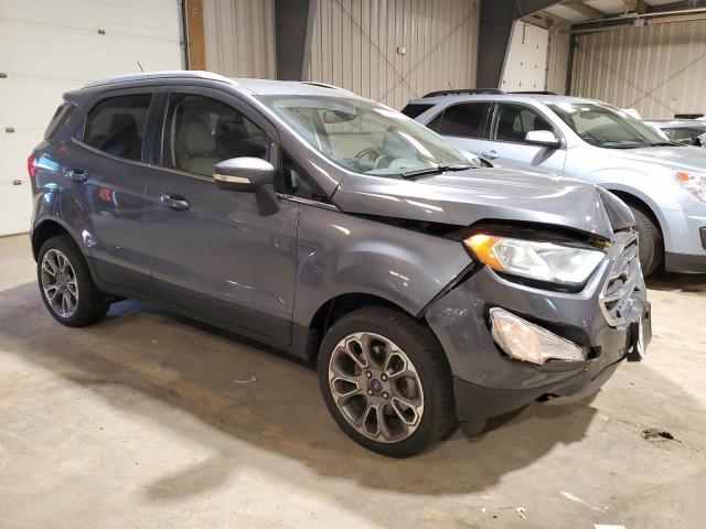 MAJ6P1WL7JC189863 - 2018 FORD ECOSPORT TITANIUM GRAY photo 4