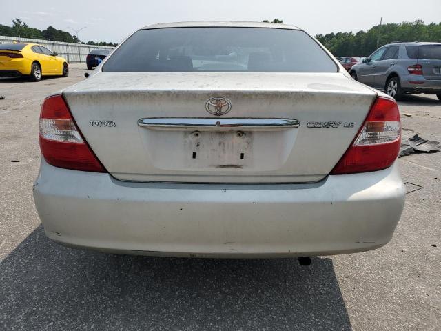 4T1BE32K92U505665 - 2002 TOYOTA CAMRY LE SILVER photo 6