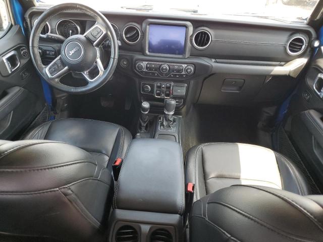 1C4JJXP60MW839265 - 2021 JEEP WRANGLER U SAHARA 4XE BLUE photo 8