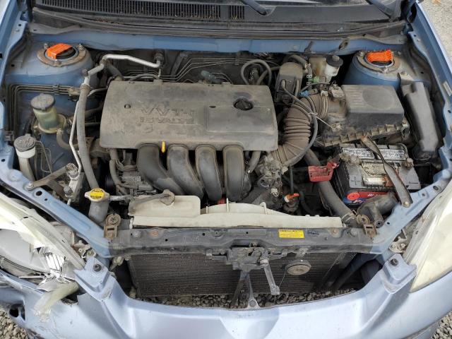 2T1KR32E14C295226 - 2004 TOYOTA COROLLA MA XR BLUE photo 12