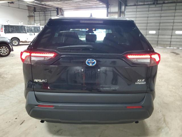 2T3RWRFV3KW027270 - 2019 TOYOTA RAV4 XLE BLACK photo 6