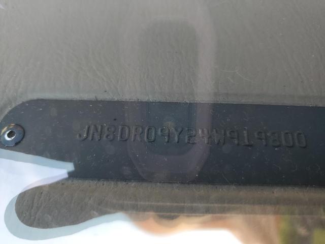 JN8DR09Y24W919800 - 2004 NISSAN PATHFINDER LE თაფლისფერი ფოტო 10