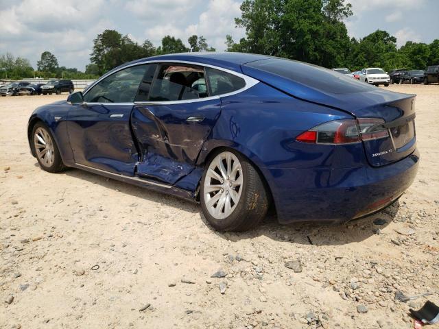 5YJSA1E17GF158800 - 2016 TESLA MODEL S BLUE photo 2