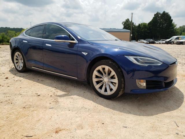 5YJSA1E17GF158800 - 2016 TESLA MODEL S BLUE photo 4