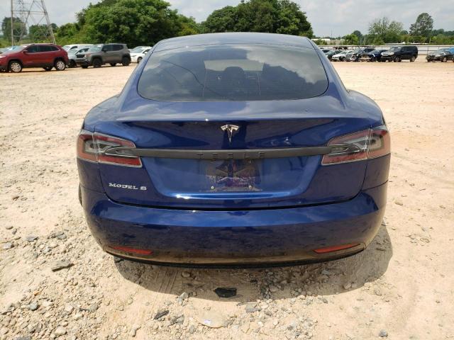 5YJSA1E17GF158800 - 2016 TESLA MODEL S BLUE photo 6