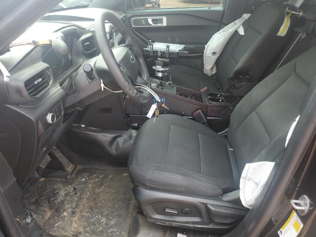 1FM5K8AB6MGC40581 - 2021 FORD EXPLORER POLICE INTERCEPTOR 黑色 照片 7