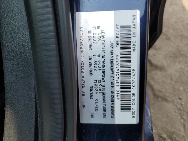 JM1GJ1U54G1418329 - 2016 MAZDA 6 SPORT 蓝色 照片 12