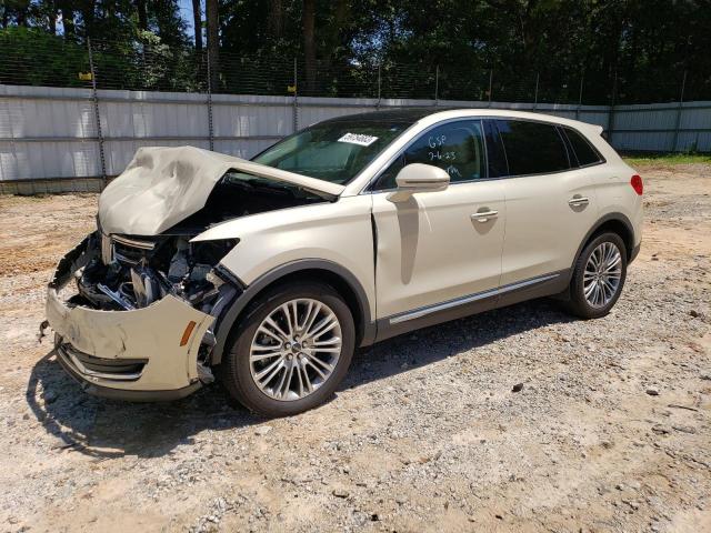 2LMTJ6LRXGBL74065 - 2016 LINCOLN MKX RESERVE CREAM photo 1