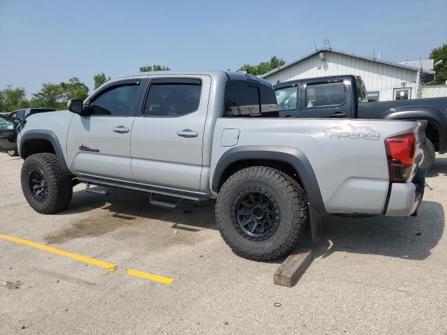 3TMCZ5AN5KM284221 - 2019 TOYOTA TACOMA DOUBLE CAB Szary zdjęcie 2