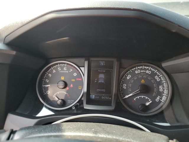 3TMCZ5AN5KM284221 - 2019 TOYOTA TACOMA DOUBLE CAB Szary zdjęcie 9