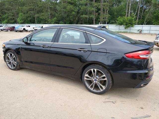 3FA6P0D99LR137494 - 2020 FORD FUSION TITANIUM BLACK photo 2