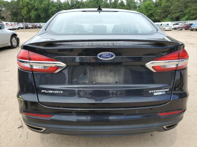 3FA6P0D99LR137494 - 2020 FORD FUSION TITANIUM BLACK photo 6