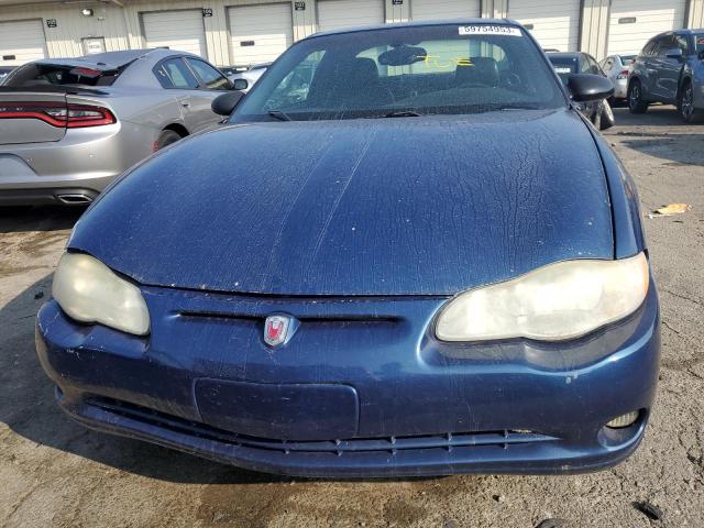 2G1WX12K749133918 - 2004 CHEVROLET MONTE CARL SS BLUE photo 5