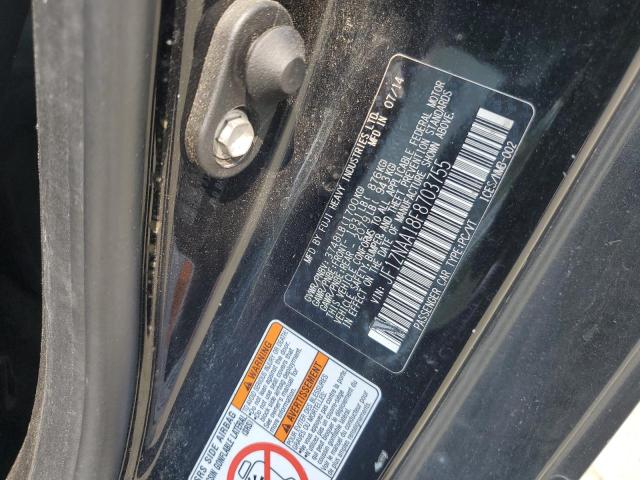 JF1ZNAA18F8703755 - 2015 TOYOTA SCION FR-S BLACK photo 12