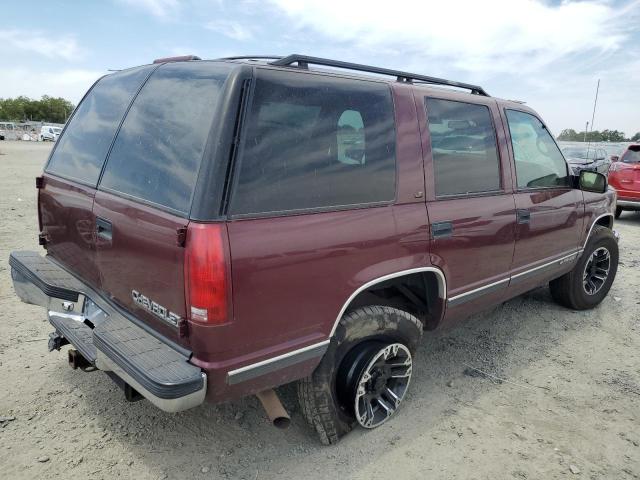 1GNEK13R2XJ567368 - 1999 CHEVROLET TAHOE K1500 BURGUNDY photo 3