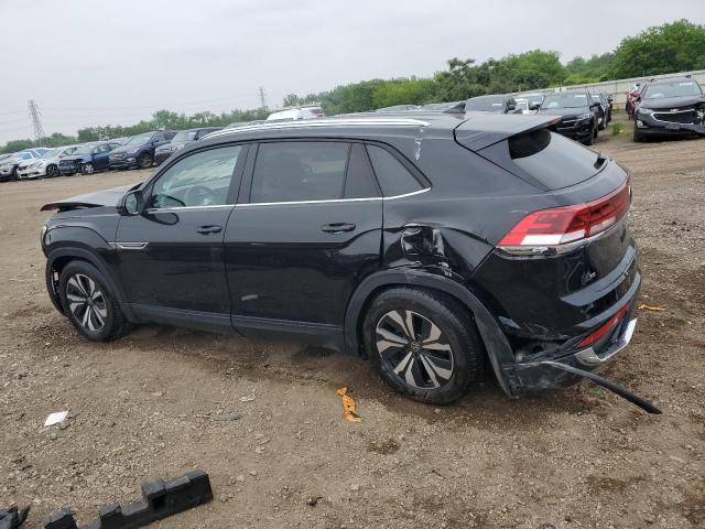 1V2LE2CA7RC209504 - 2024 VOLKSWAGEN ATLAS CROS SE Noir photo 2