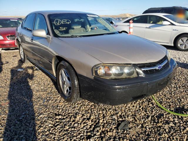 2G1WF55E119156333 - 2001 CHEVROLET IMPALA BEIGE photo 1