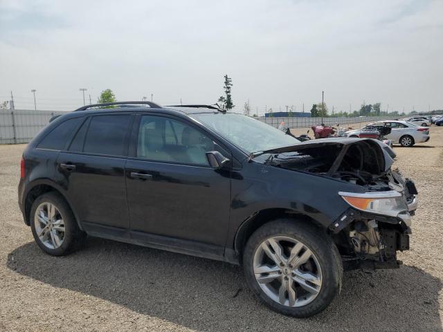 2FMDK4JC6DBA94378 - 2013 FORD EDGE SEL BLACK photo 4