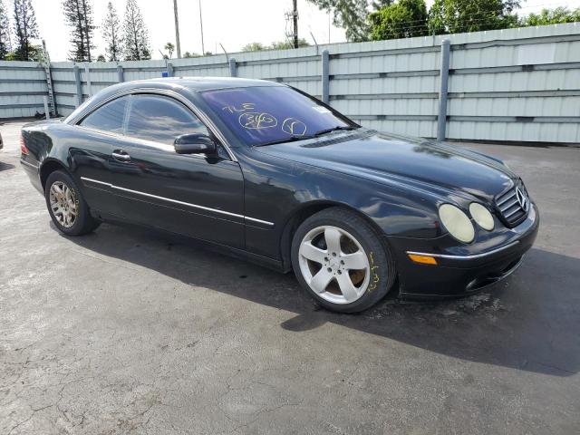 WDBPJ75J22A019795 - 2002 MERCEDES-BENZ CL 500 BLACK photo 4