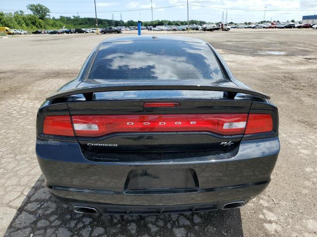 2C3CDXCT5EH116169 - 2014 DODGE CHARGER R/T BLACK photo 6