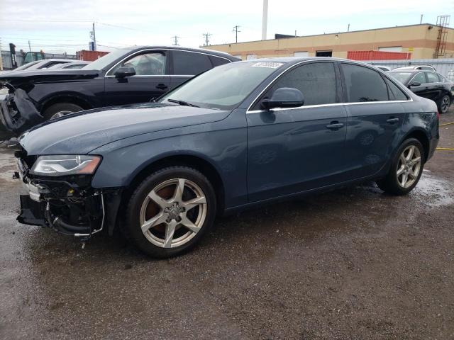 WAULF68K59N025641 - 2009 AUDI A4 2.0T QUATTRO GRAY photo 1