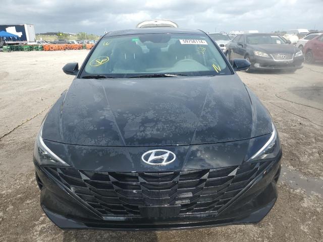 KMHLS4AG3PU504678 - 2023 HYUNDAI ELANTRA SEL BLACK photo 5