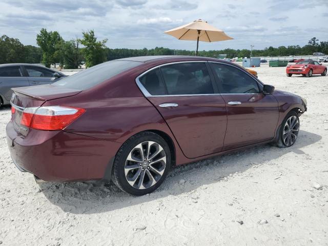 1HGCR2F56DA241189 - 2013 HONDA ACCORD SPORT BURGUNDY photo 3