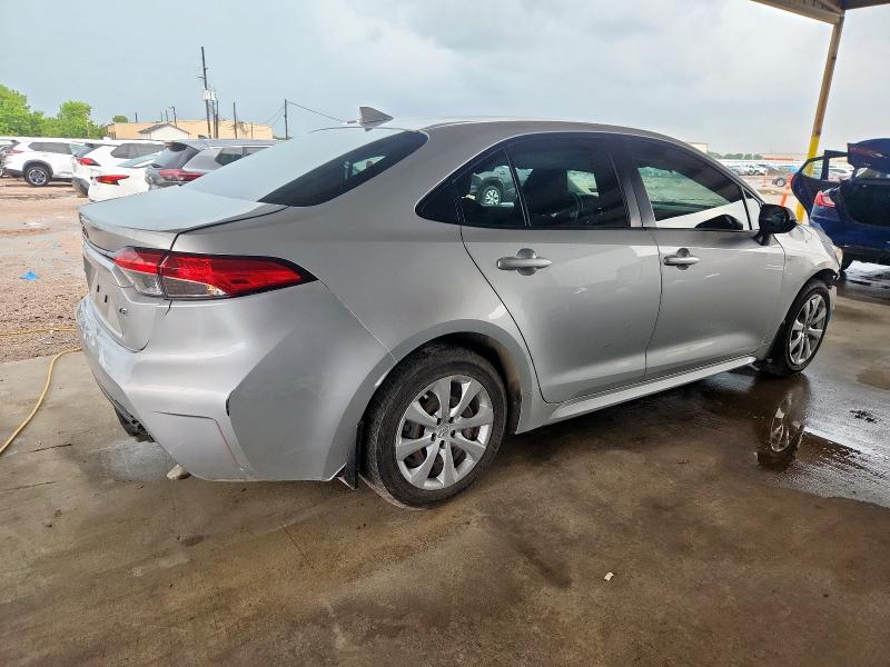 JTDEPMAE5NJ199275 - 2022 TOYOTA COROLLA LE Silber Foto 3