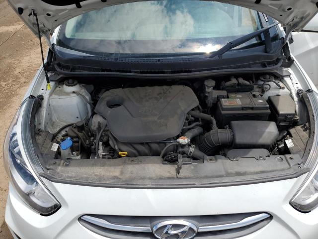 KMHCT4AE0HU365784 - 2017 HYUNDAI ACCENT SE WHITE photo 11