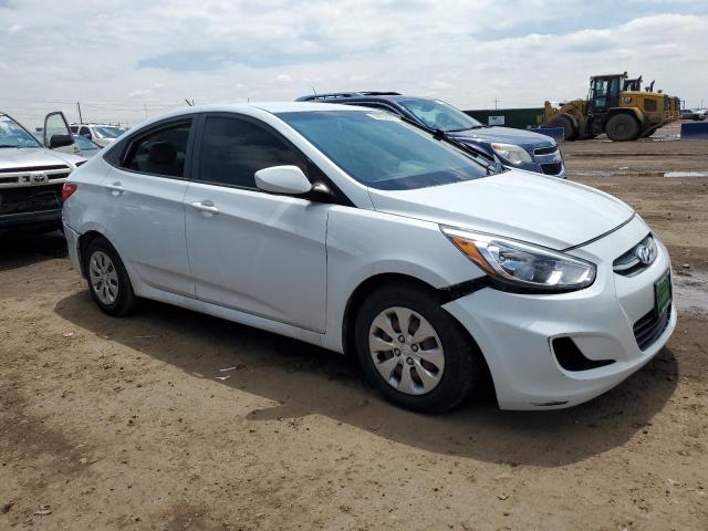 KMHCT4AE0HU365784 - 2017 HYUNDAI ACCENT SE WHITE photo 4
