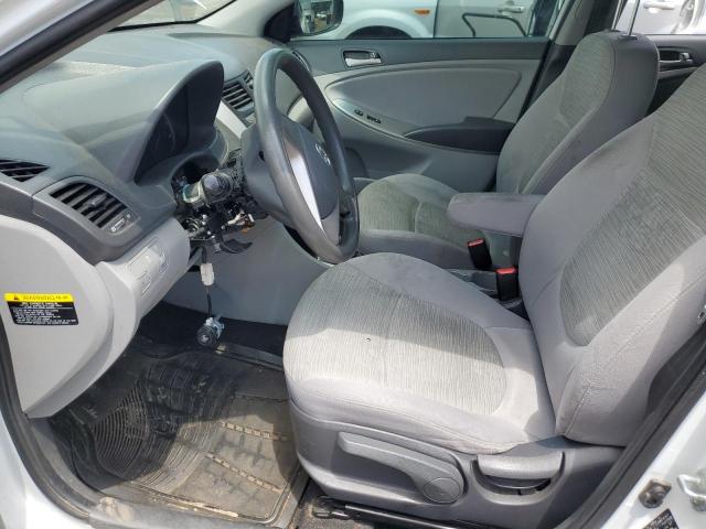 KMHCT4AE0HU365784 - 2017 HYUNDAI ACCENT SE WHITE photo 7