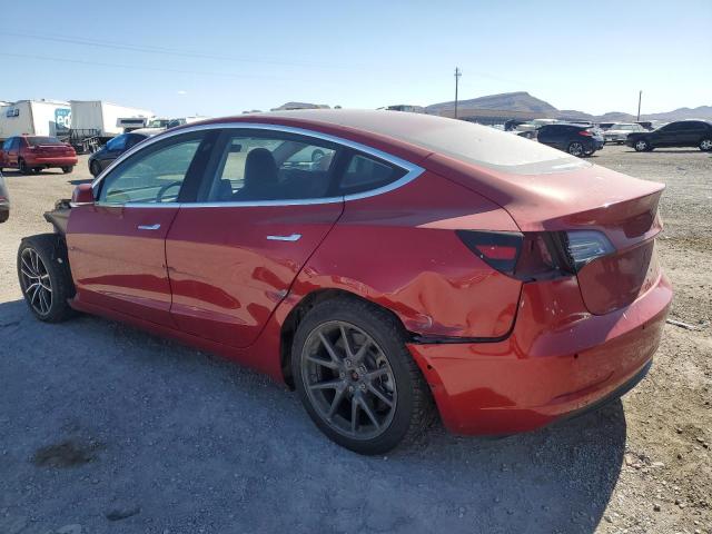 5YJ3E1EA2JF005354 - 2018 TESLA MODEL 3 RED photo 2