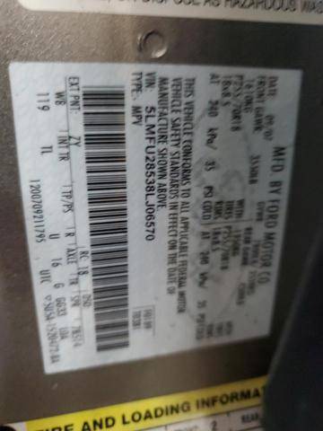 5LMFU28538LJ06570 - 2008 LINCOLN NAVIGATOR 灰色 照片 14