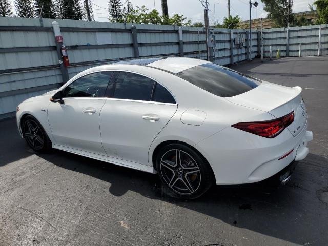 W1K5J5BB0NN302435 - 2022 MERCEDES-BENZ CLA AMG 35 4MATIC WHITE photo 2