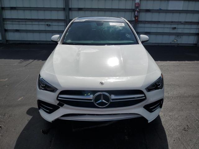 W1K5J5BB0NN302435 - 2022 MERCEDES-BENZ CLA AMG 35 4MATIC WHITE photo 5