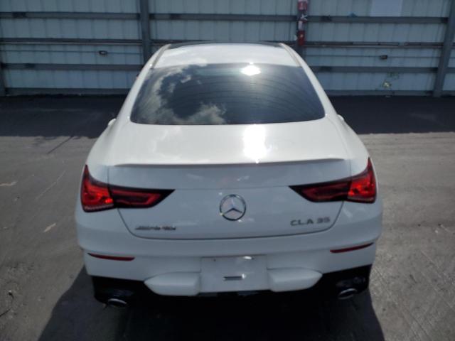 W1K5J5BB0NN302435 - 2022 MERCEDES-BENZ CLA AMG 35 4MATIC WHITE photo 6