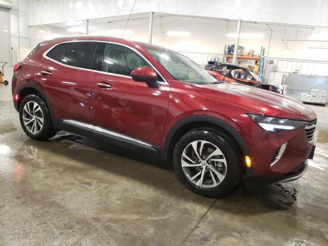 LRBFZPR48ND015438 - 2022 BUICK ENVISION ESSENCE MAROON photo 4