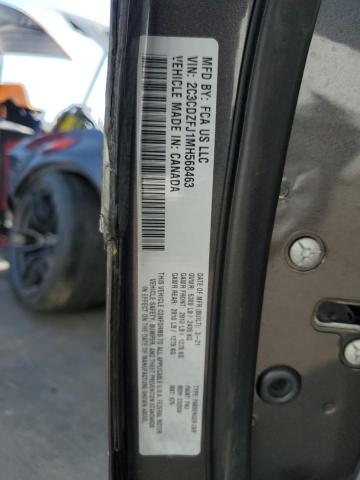 2C3CDZFJ1MH568463 - 2021 DODGE CHALLENGER R/T SCAT PACK BLACK photo 13