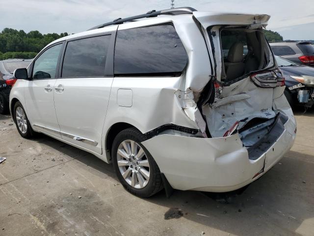 5TDDK3DC9FS116790 - 2015 TOYOTA SIENNA XLE WHITE photo 2