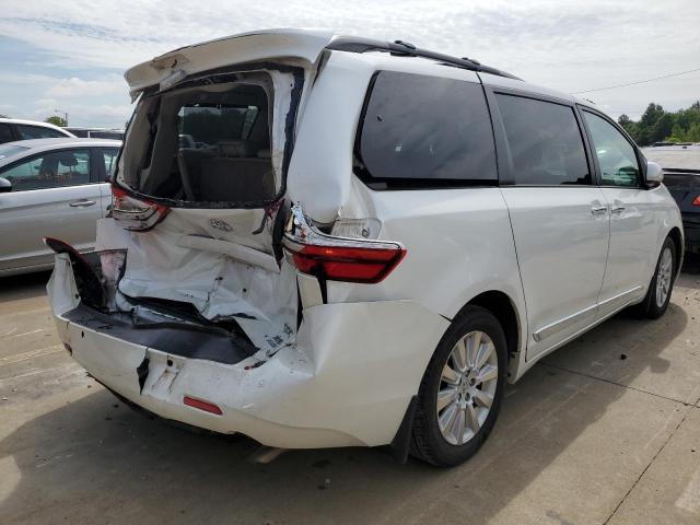 5TDDK3DC9FS116790 - 2015 TOYOTA SIENNA XLE WHITE photo 3