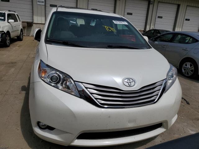 5TDDK3DC9FS116790 - 2015 TOYOTA SIENNA XLE WHITE photo 5