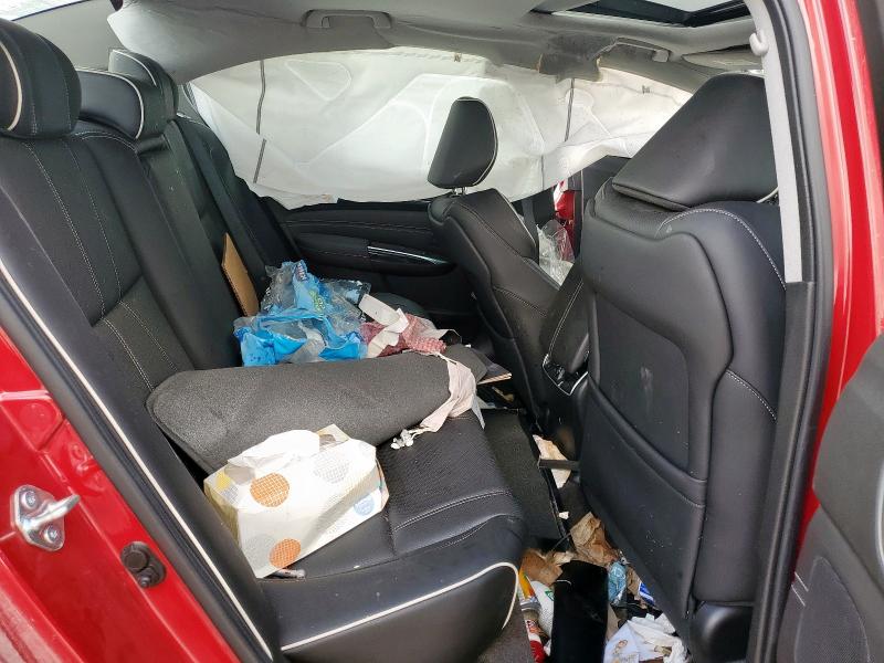 19UUB2F41KA003425 - 2019 ACURA TLX TECHNOLOGY RED photo 10