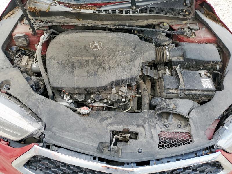 19UUB2F41KA003425 - 2019 ACURA TLX TECHNOLOGY RED photo 11