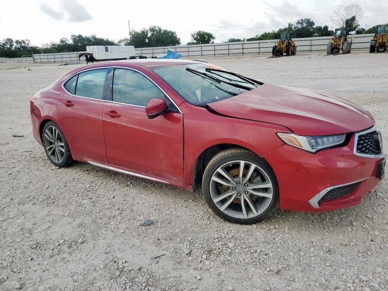 19UUB2F41KA003425 - 2019 ACURA TLX TECHNOLOGY RED photo 4