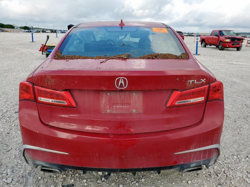 19UUB2F41KA003425 - 2019 ACURA TLX TECHNOLOGY RED photo 6