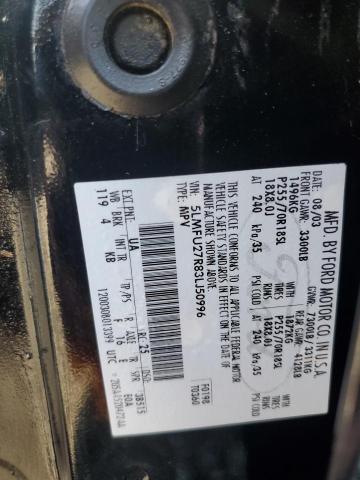 5LMFU27R83LJ50996 - 2003 LINCOLN NAVIGATOR BLACK photo 13