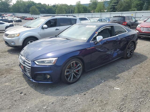 WAUR4AF56JA075735 - 2018 AUDI S5 PRESTIGE BLUE photo 1